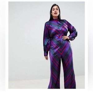 ASOS Striped Jumpsuit